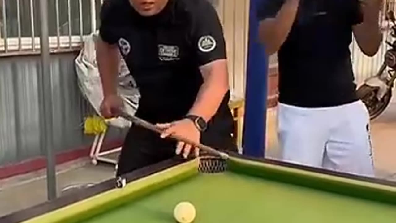 Funny video billiards, million views