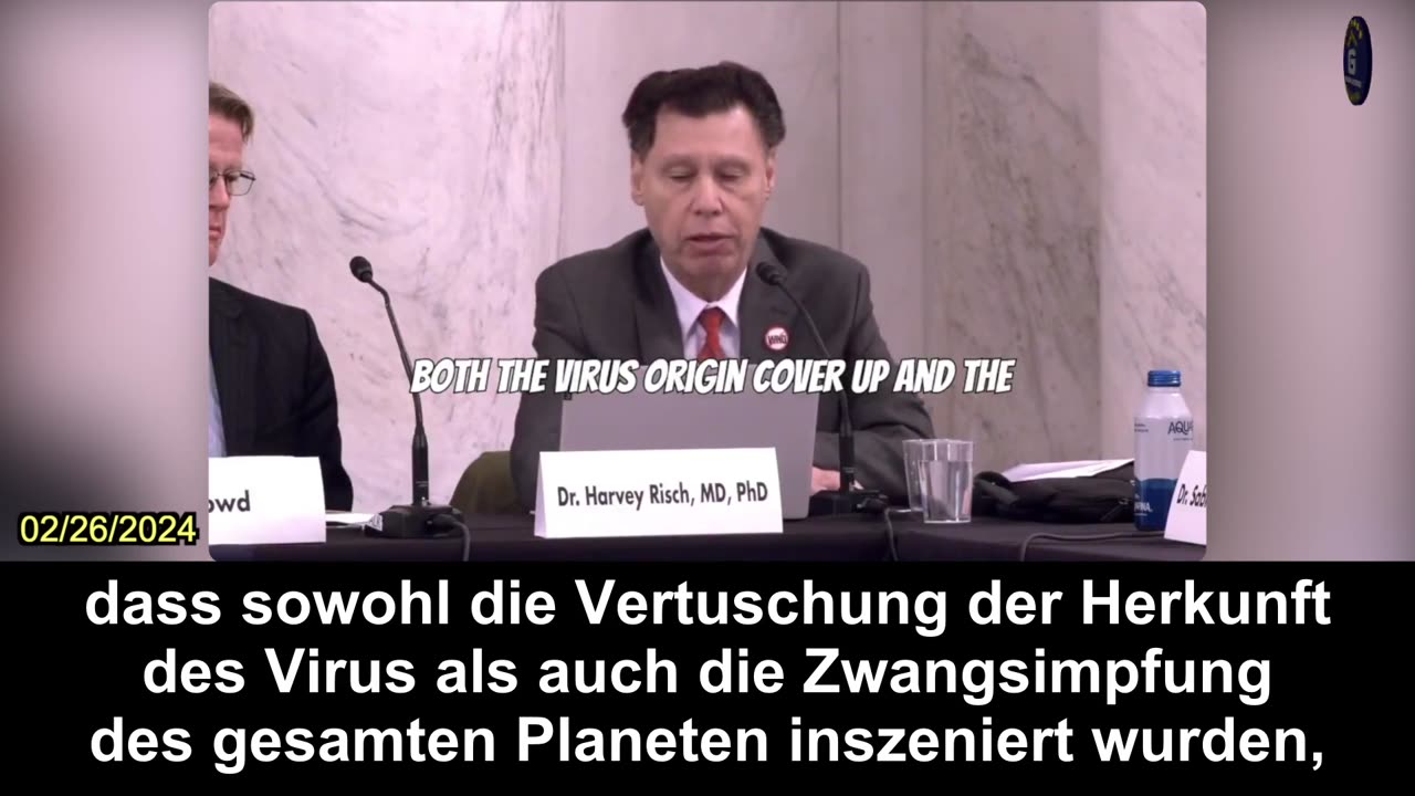 【DE】Harvey Risch: Virus-Ursprungsvertuschung und Impfpflicht schützen Biowaffenindustrie