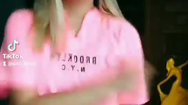 Beautiful Teen Tik Tok Dancing