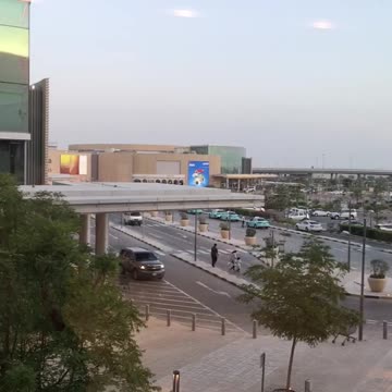 Dusk view from IKEA Doha