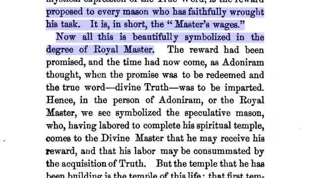 Part 1: Cryptic Masonry A Manual of The Council - A G Mackey - 1897