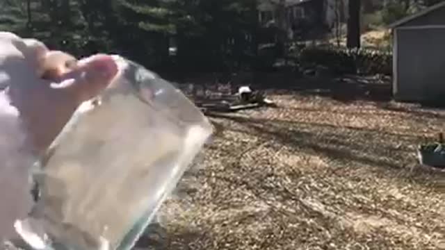 Boiling water experiment during the 2019 Polar Vortex