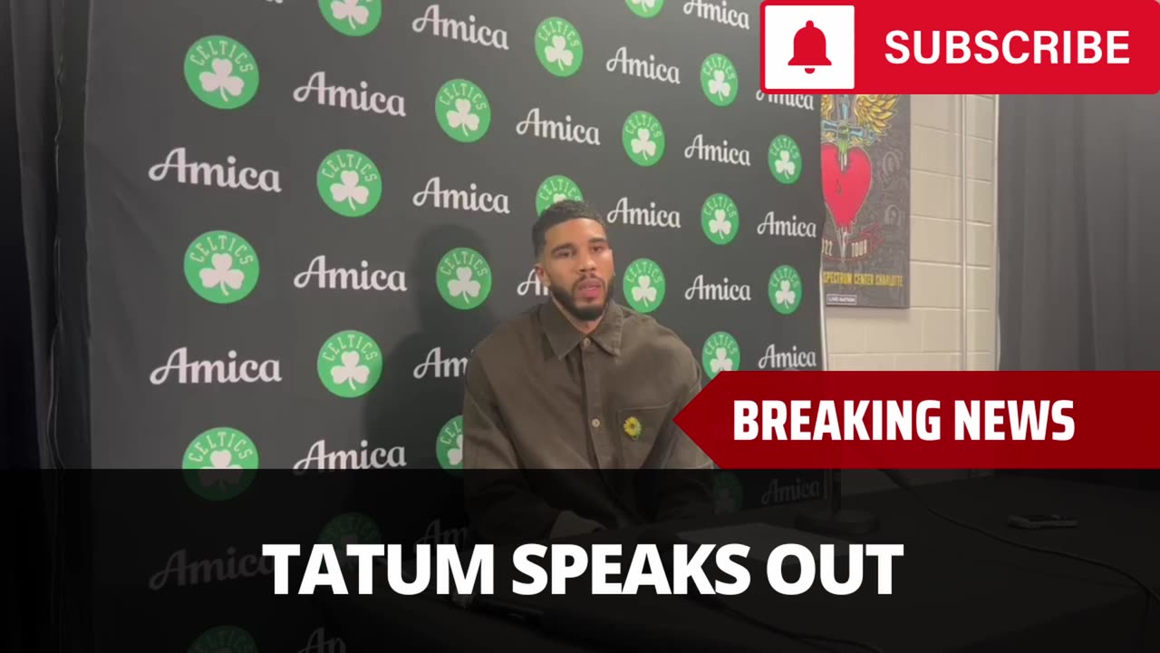 Jayson Tatum Breaks Silence On Grant Williams Foul