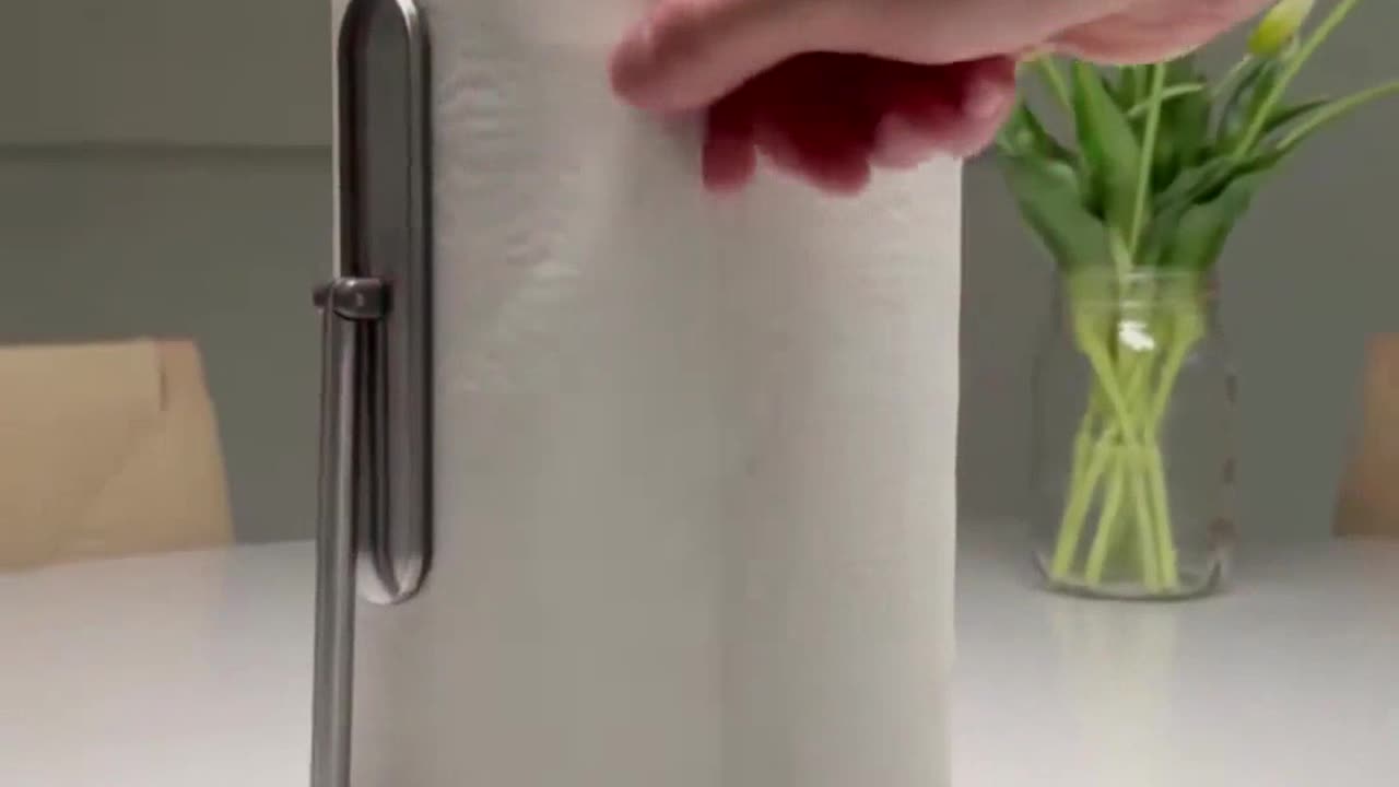 Revolutionize Your Cleanups with this Smart Paper Towel Holder!