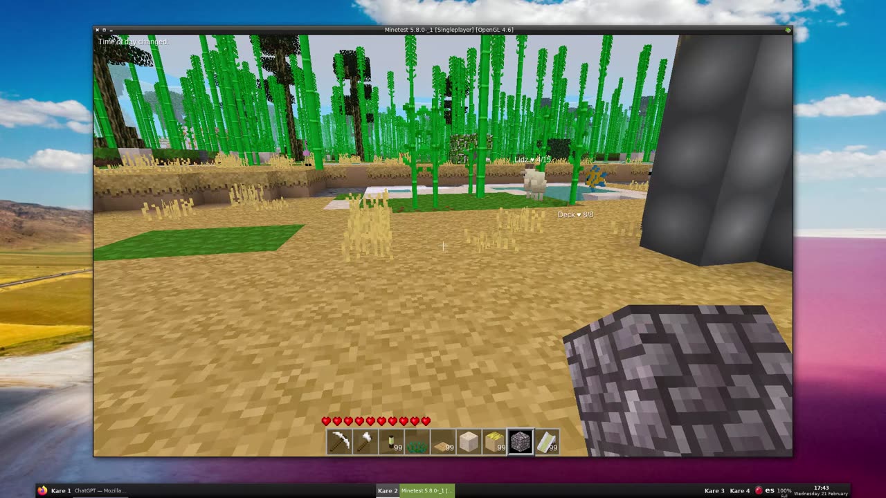 Minetest_A creative world02 -2024