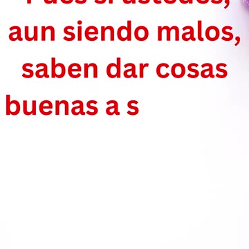 "El Amor Paternal de Dios: Cómo Él Nos Da Buenas Cosas" Mateo 7:11.#shortsvideo #youtube #yt #shorts