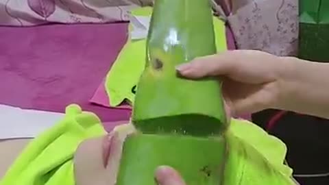 Secret skin care technique with aloe vera