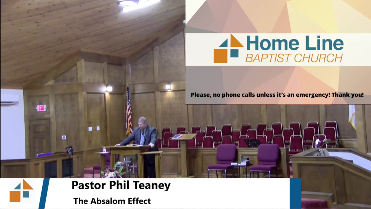 Pastor Phil Teaney // The Absalom Effect