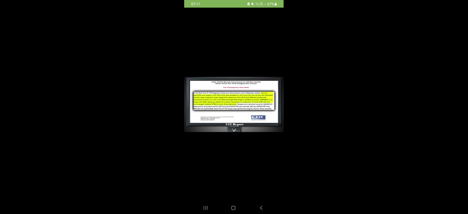 X22. CDC WHO ADMIT ITS ALL FAKE.