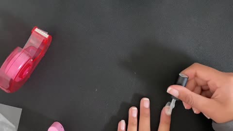 HOW TO MAKE STRONG TAPE NAILS