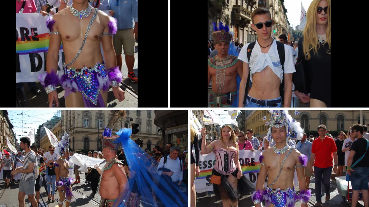 Milan, Milano Italy Gay LGBTQIA + Pride 2016 Photo book 3.