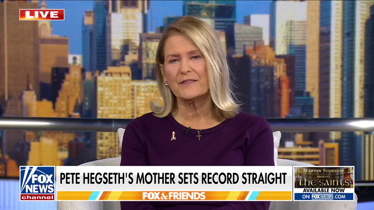 Pete Hegseth's mother sets record straight: 'He's a warrior'