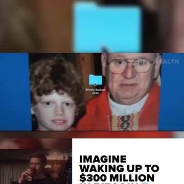 IMAGINE WAKING UP TO $300 MILLION IN BITCOIN😱