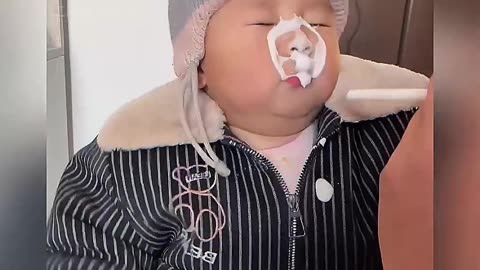 Funny Videos babies with their Daddy