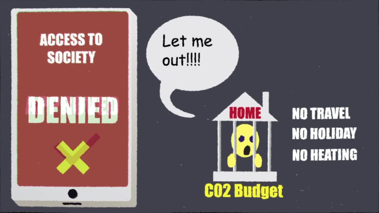 Greenpass: climate lockdowns, social credit system