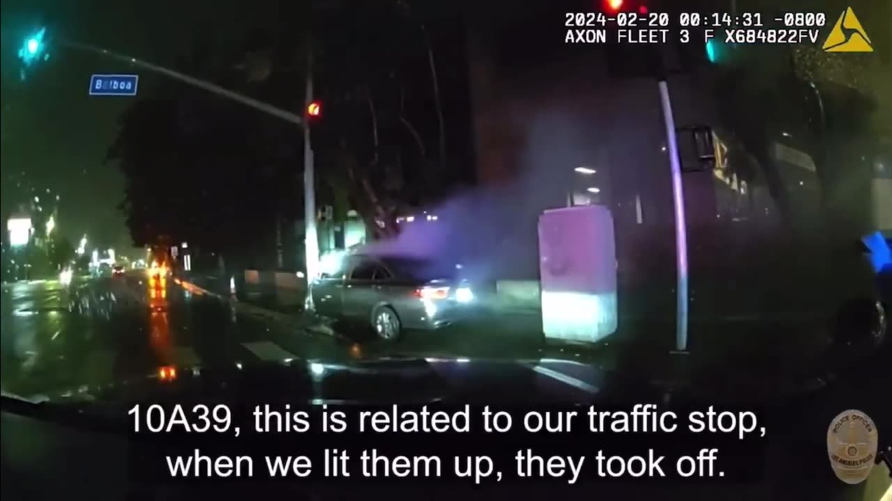 UNCENSORED: 14 y/o Girl Kills Passenger in Flaming Crash instead of Pulling Over for Police - DASHCAM + BODYCAM