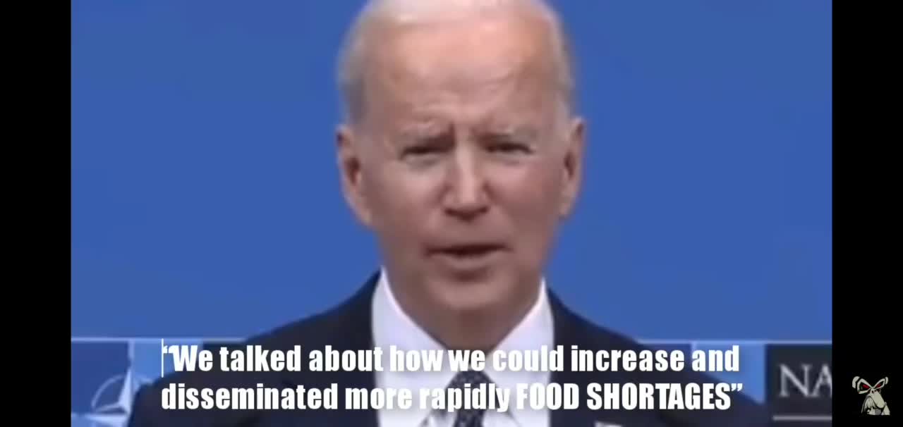 👀👂Biden🧠: "We talked about how we could increase and disseminated more rapidly food shortages"💥❗️