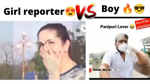 boys vs girls reporter 😍 #memes ||dank memes @dopedogesh