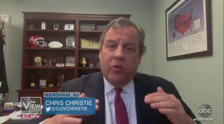 Chris Christie fact-checks nasty woman Joy Behar