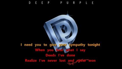 Deep Purple - Under the Gun {karaoke I've done}