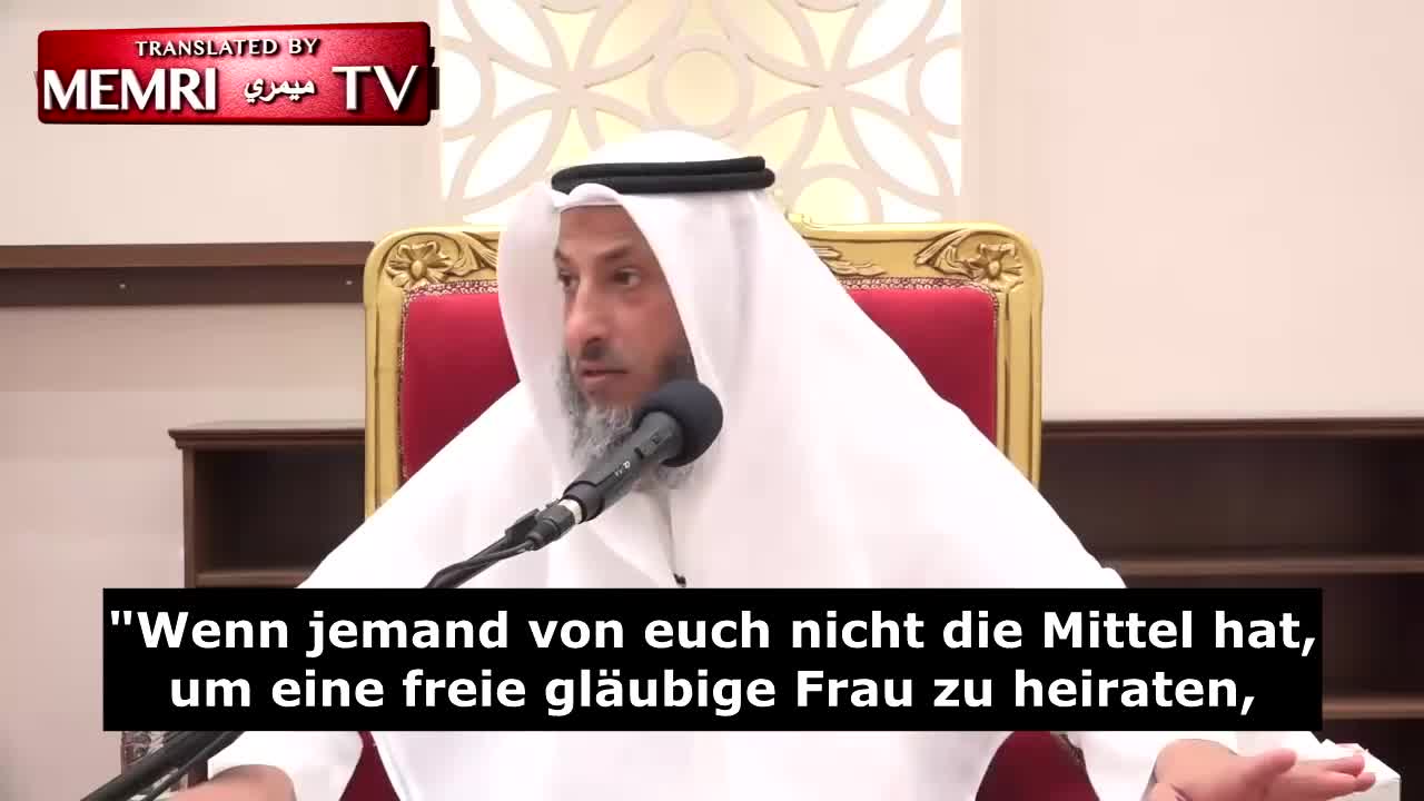 Islam - Vier Optionen für Gefangene durch Jihad und Heirat von Sklavinnen!