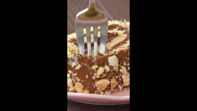 Chocolate Roll Cake