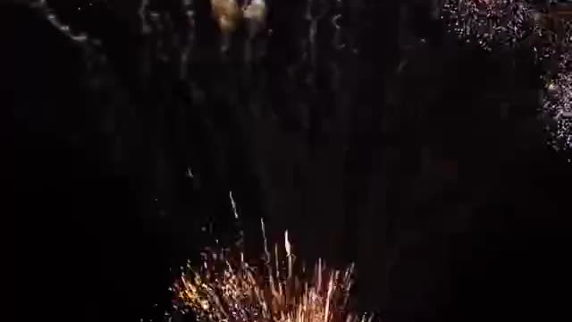 colorful fireworks