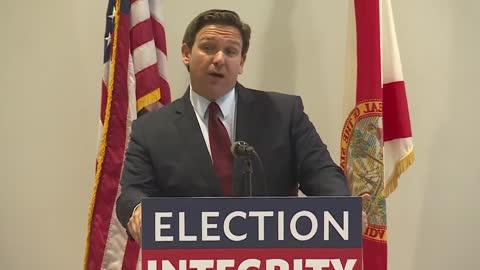 Gov. DeSantis is pretty 'based' in his speech! See description..