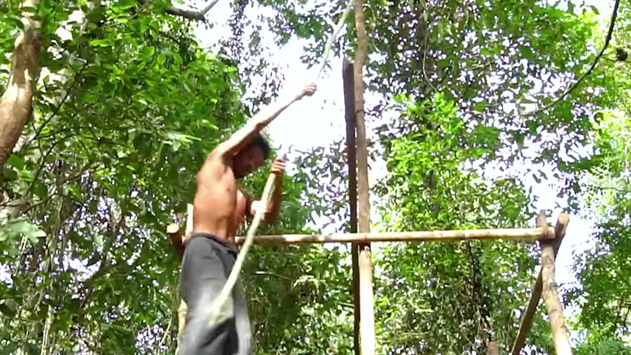 Back To 2019 With Build Swimming Pool Water Slide Around Secret Bamboo House