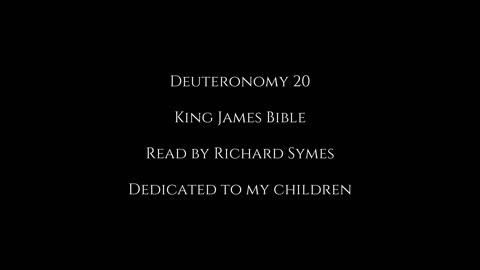 Deuteronomy 20