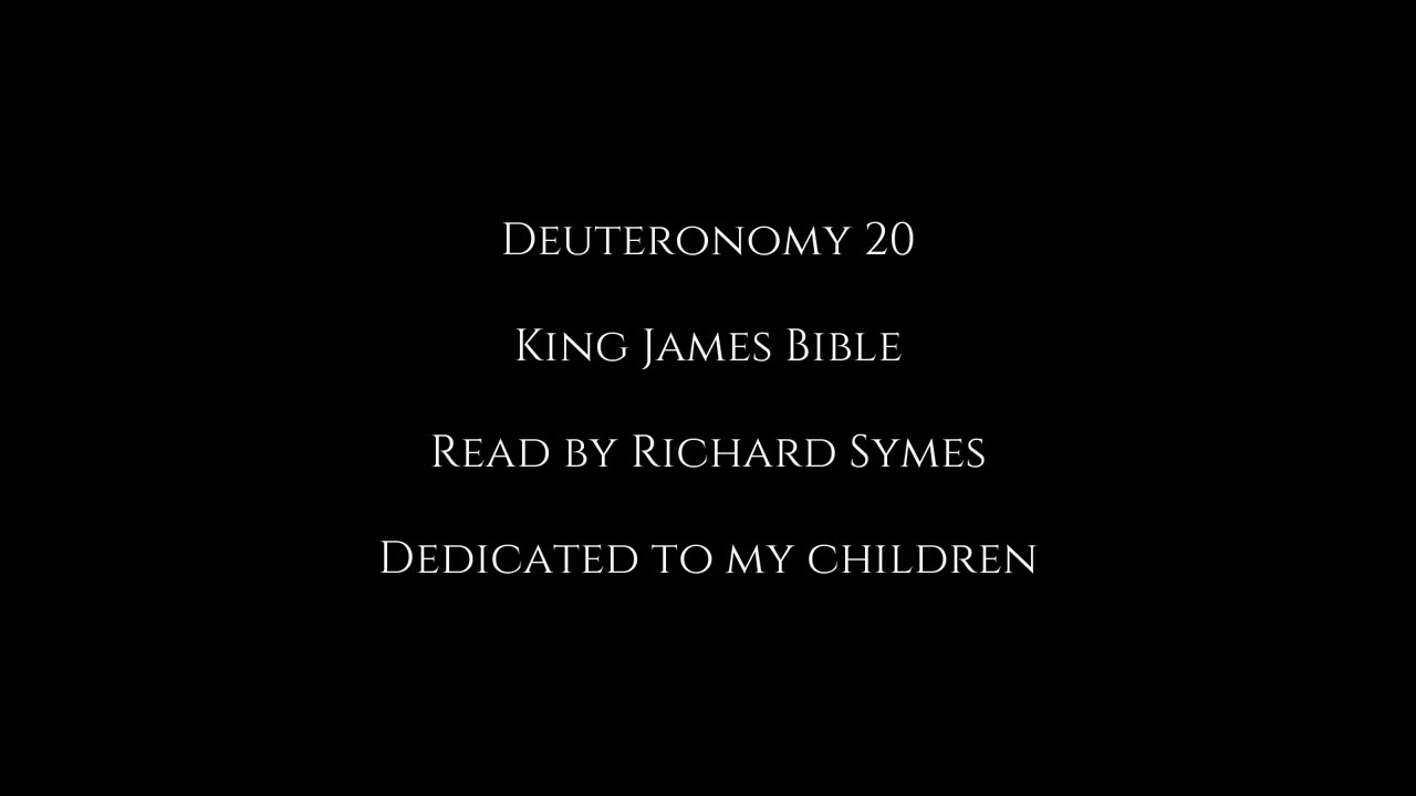 Deuteronomy 20