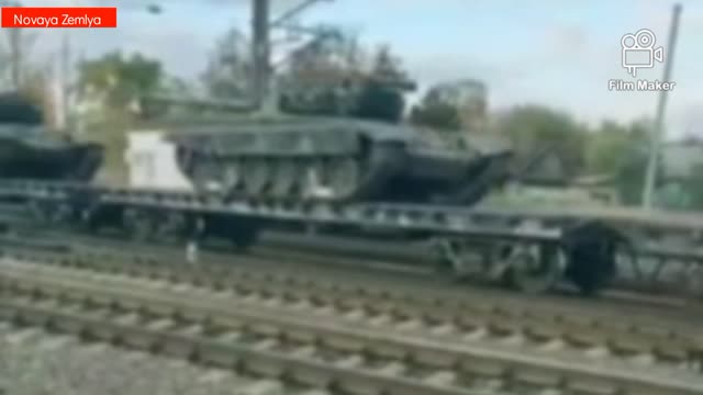 Russian tank brigade arrived in Belarus