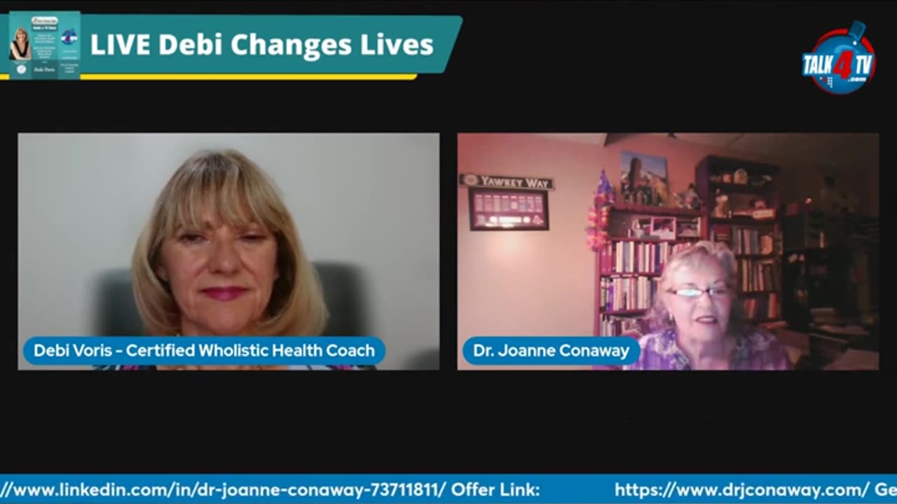 Serving purpose @w4wnradio Debi has Dr. Joanne Conaway Naturopathic Doctor Expose Oral Health
