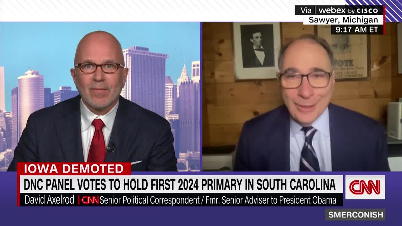 Axelrod on 2024 primaries: If thinking of challenging Biden, 'forget about it'