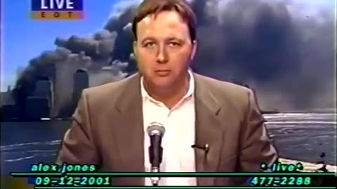 Alex Jones Blasting Israel for Genocide in Sep. 12, 2001