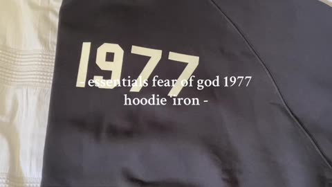 Fear of God Essentials 1977 Iron Full Set - Available on our webshop 🔥