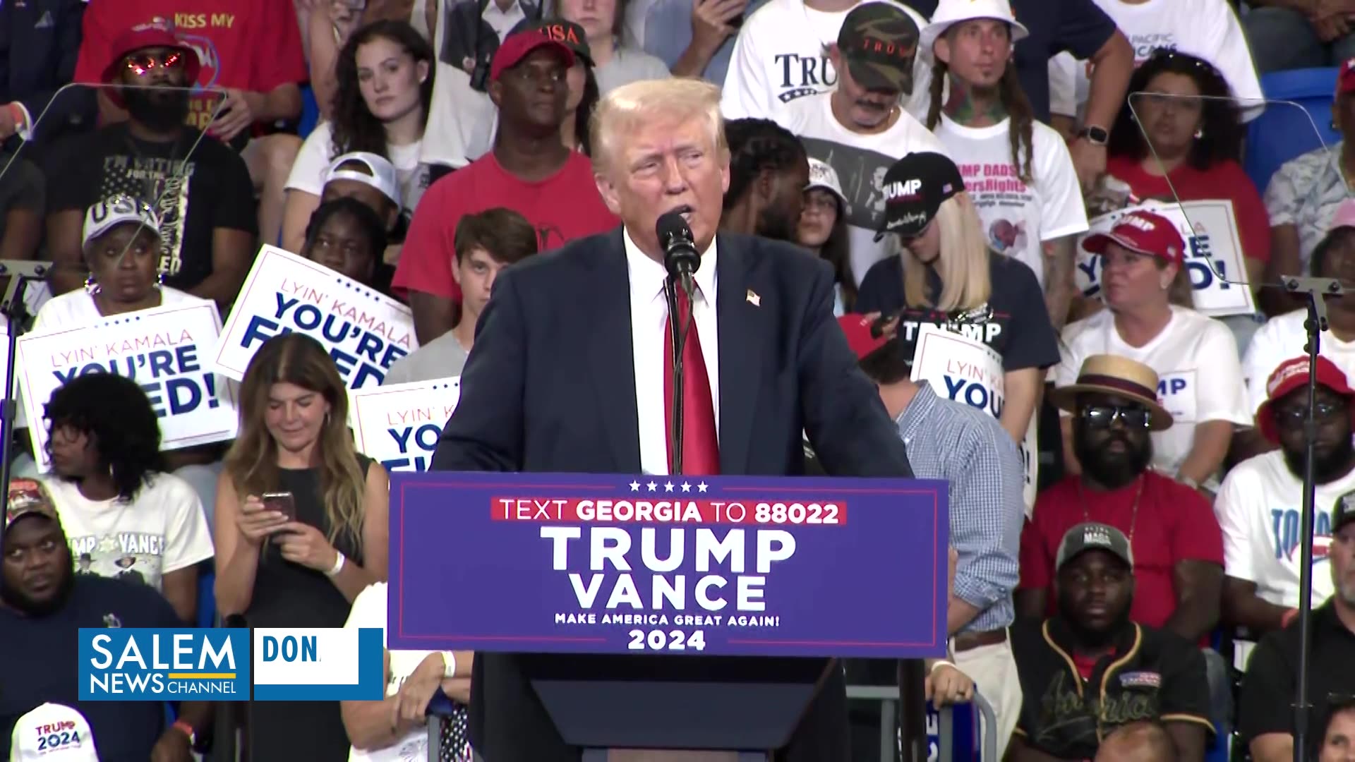 Donald Trump: The Democrats' Bait and Switch From Biden to Harris Is ...