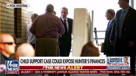 Could child support case expose Hunter's finances?