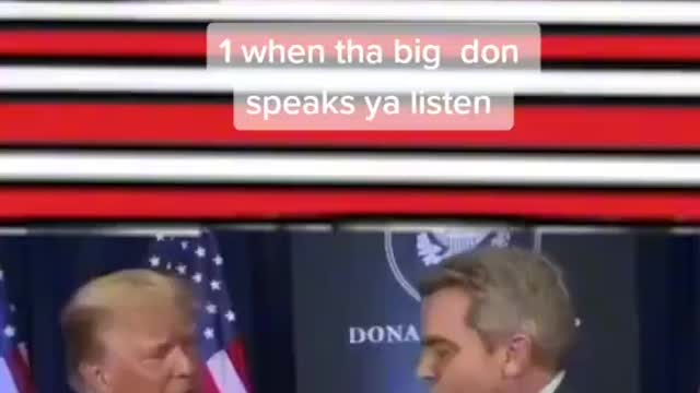 Big Don speaks again 2022