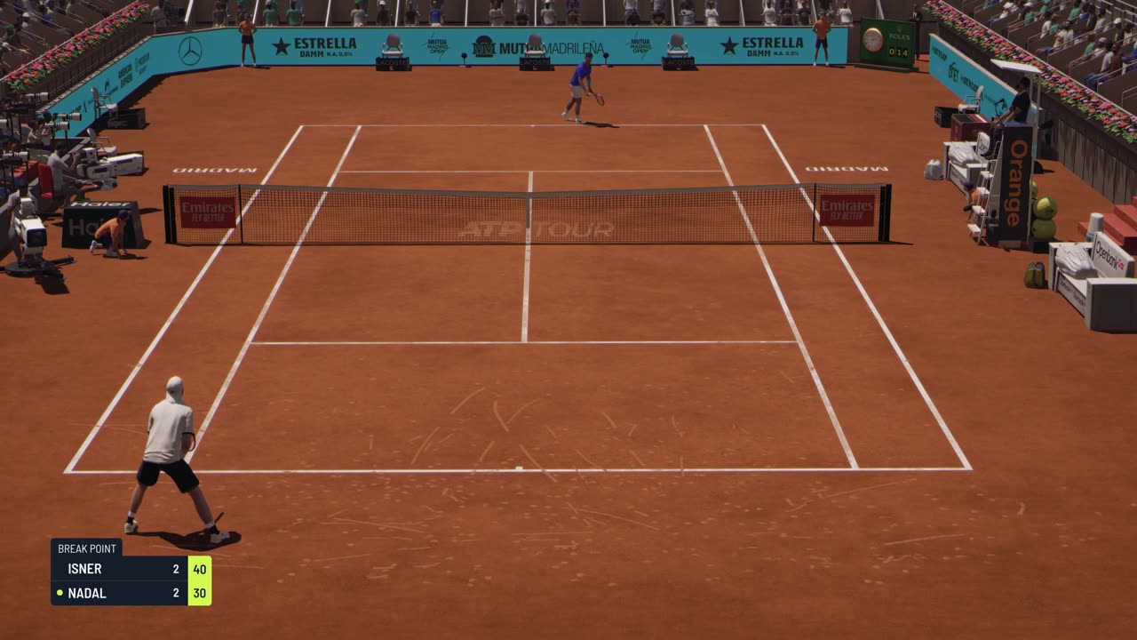 TIEBREAK - Rafael Nadal Vs Taylor Fritz I Rome Masters I Expert Difficulty