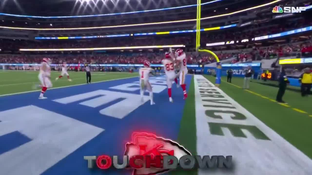 Travis Kelce UNSTOPPABLE TD to give Chiefs the lead