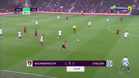 BOURNEMOUTH 1 - 3 CHELSEA - PREMIER LEAGUE