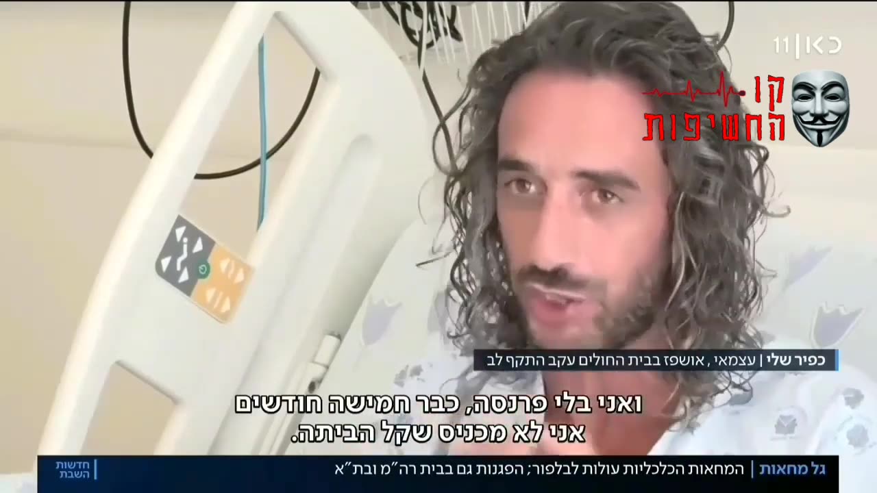 מקומם !! יצא שלילי בבדיקת קורונה ונמצא בבית חולים וביבי הורס את הכלכלה !! 07-10-2020 - קו החשיפות