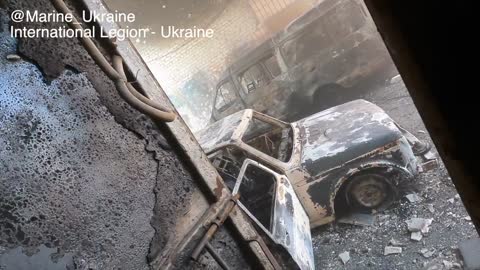Ukrainian Foreign mercenaries hide in the buildings of the industrial zone of Severodonetsk