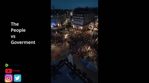 French peole vs the goverment