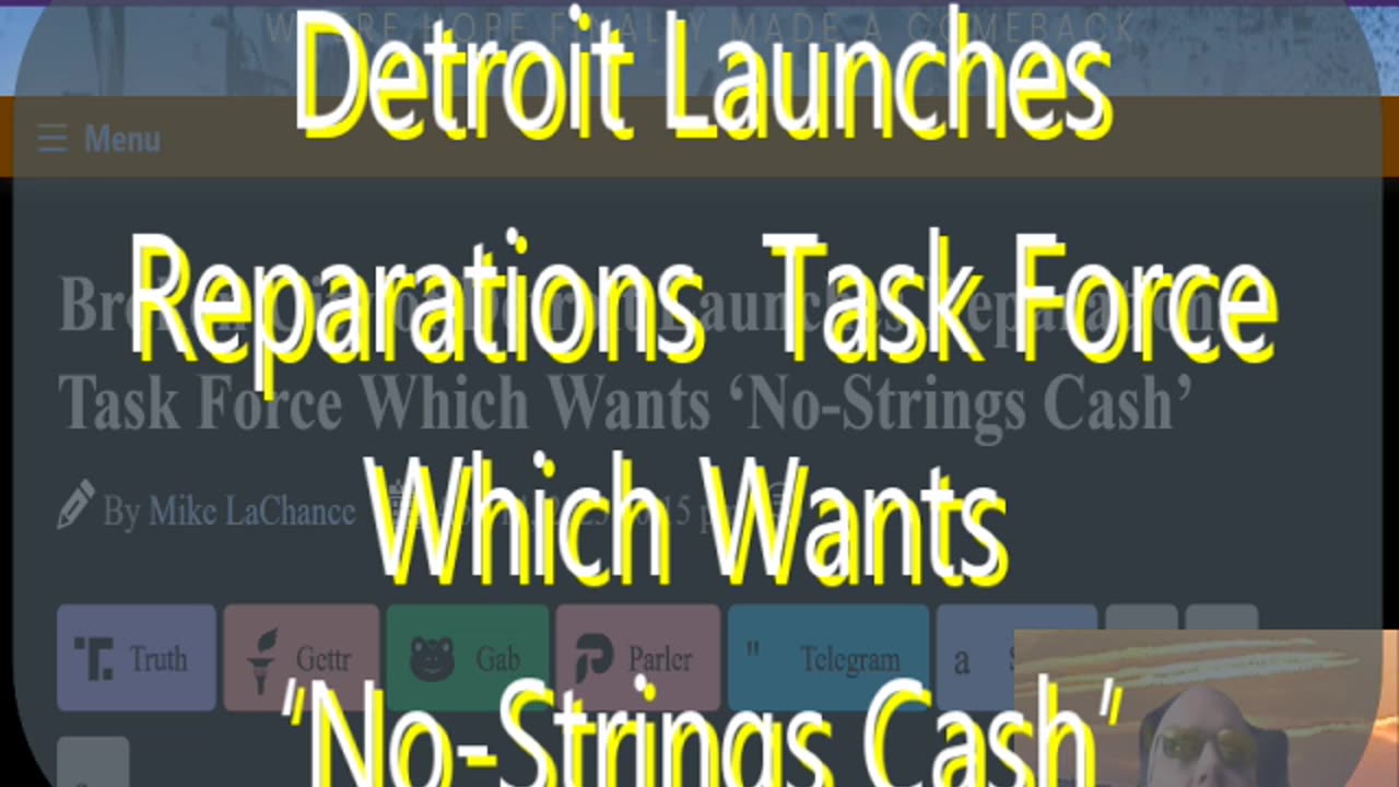 Ep 140 Detroit Launches Reparations Task Force Which Wants ‘No-Strings Cash’ & more