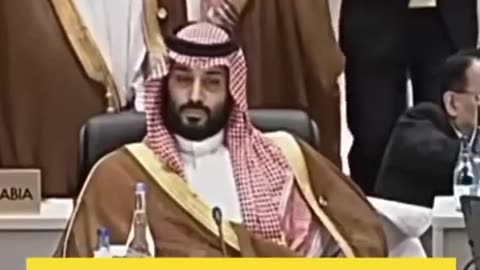 THE MOMENT OF TRUMP AND THE CROWN PRINCE OF SAUDI ARABIA ‼️‼️