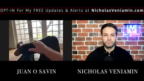 JUAN O' SAVIN EXCLUSIVE INTERVIEW WITH NICHOLAS VENIAMIN