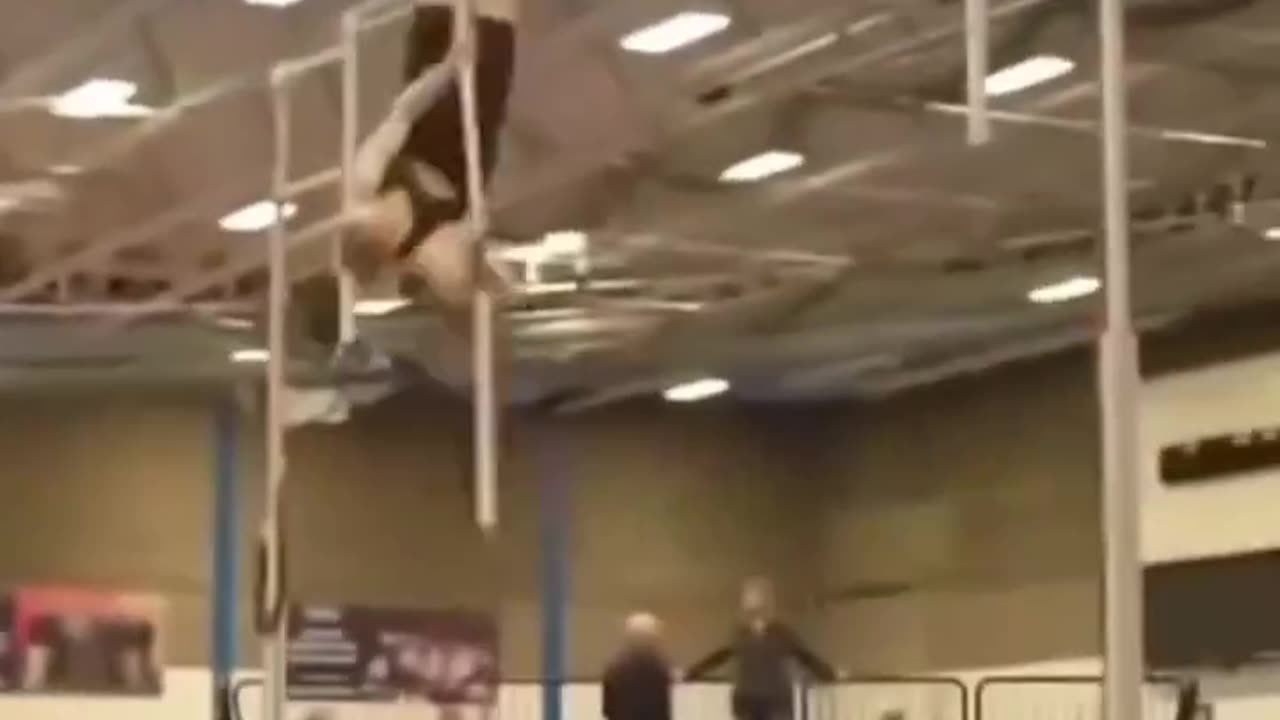 Pole Vault Mishap