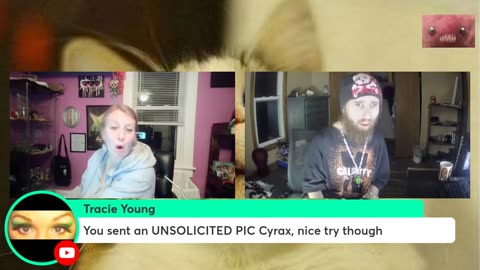 Cyrax on Courtney's Stream 2023-2-1 (Raw)